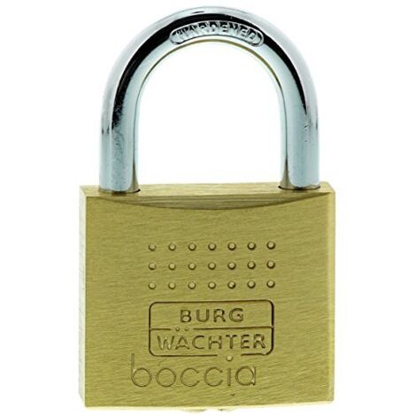 Burg-Wachter, Lucchetto 6,5 mm spessore arco, kneif protezione, 6 chiavi, boccia 450 40 6 SB, 1 pezzi