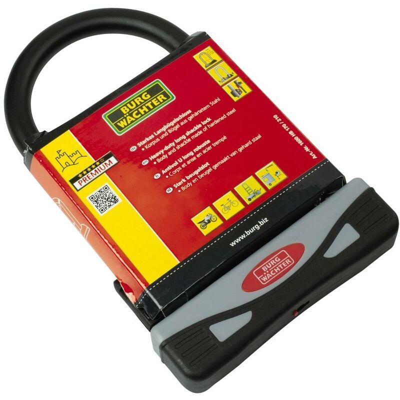 Burg Wächter 1600 HB 170/210 Antivol en U fermeture à clé