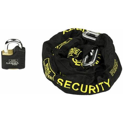 Burg Wächter 28270 Attache pour chaîne avec serrure à clé W056271