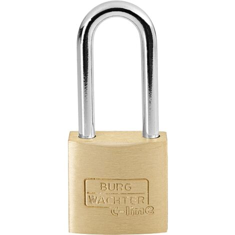 Burg Wächter 33591 Cadenas 20.00 mm fermeture différente laiton avec serrure à clé C304812