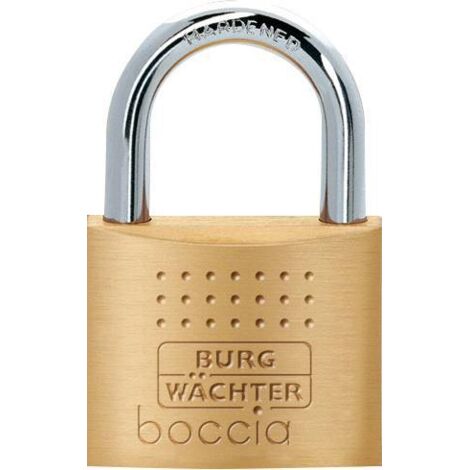 Burg Wächter 33711 Cadenas 40.00 mm fermeture différente laiton avec serrure à clé C308072
