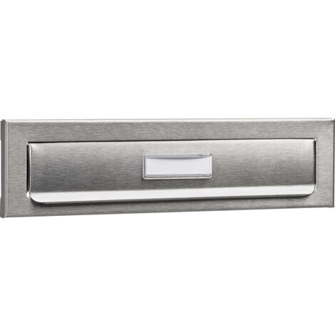 Burg Wächter 791Ni Porta Einwurfblende Edelstahl Nickel