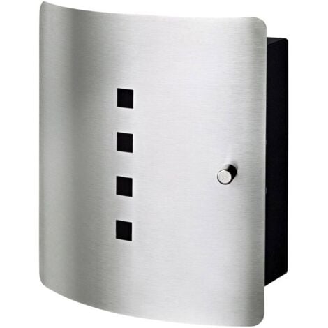 BURG WACHTER Burg Wächter Boîte à clés Quad 6204/10 Ni 33520 Nombre de crochets 10 acier inoxydable, noir