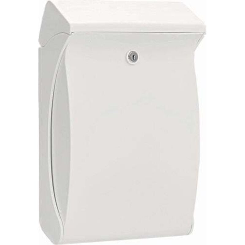 Burg-wächter Boîte aux lettres Swing 4905 w H.419mm L.271mm P.129mm blanc Ku.DIN C4 - 4905 w