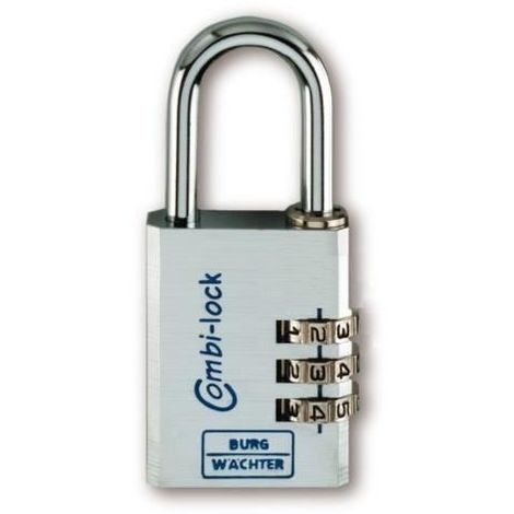BURG-WÄCHTER CADENAS CHROMO 90 30 SB - ANSE CHROMÉ BURG WACHTER 3641
