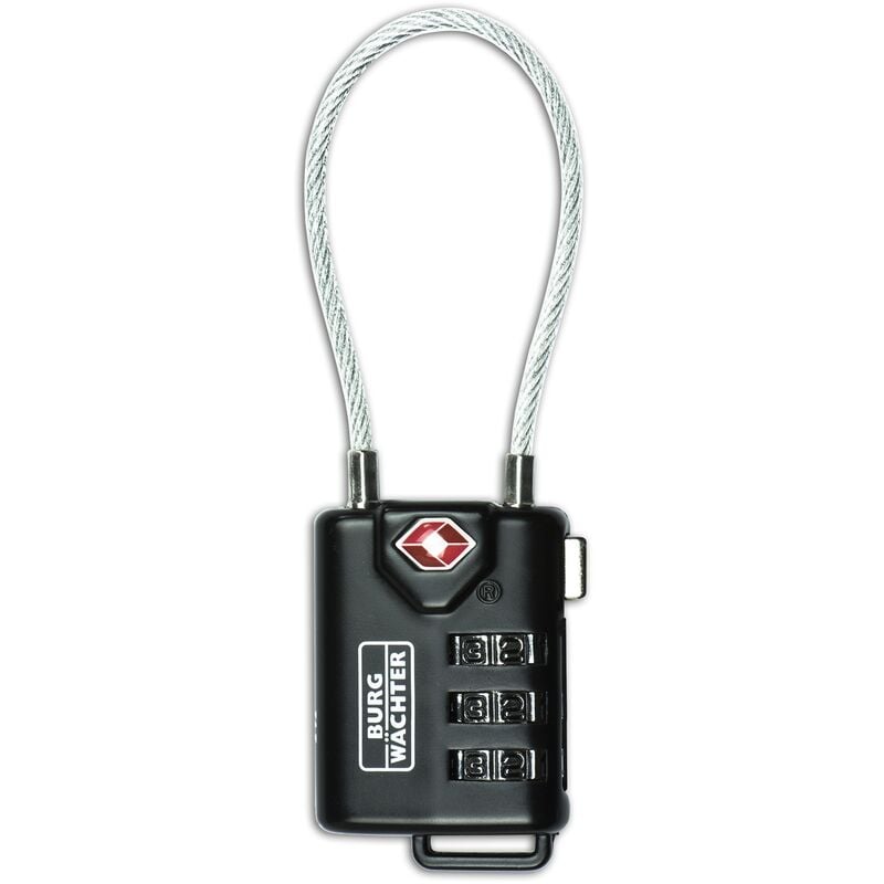 Burg Wachter - burg-wächter 32891 '74 30 sb serrures tsa et vis, noir