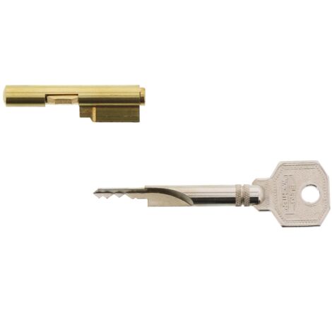 BURG WACHTER BURG-WÄCHTER E 6/2 SB serrature da infilare, Oro, 6 mm