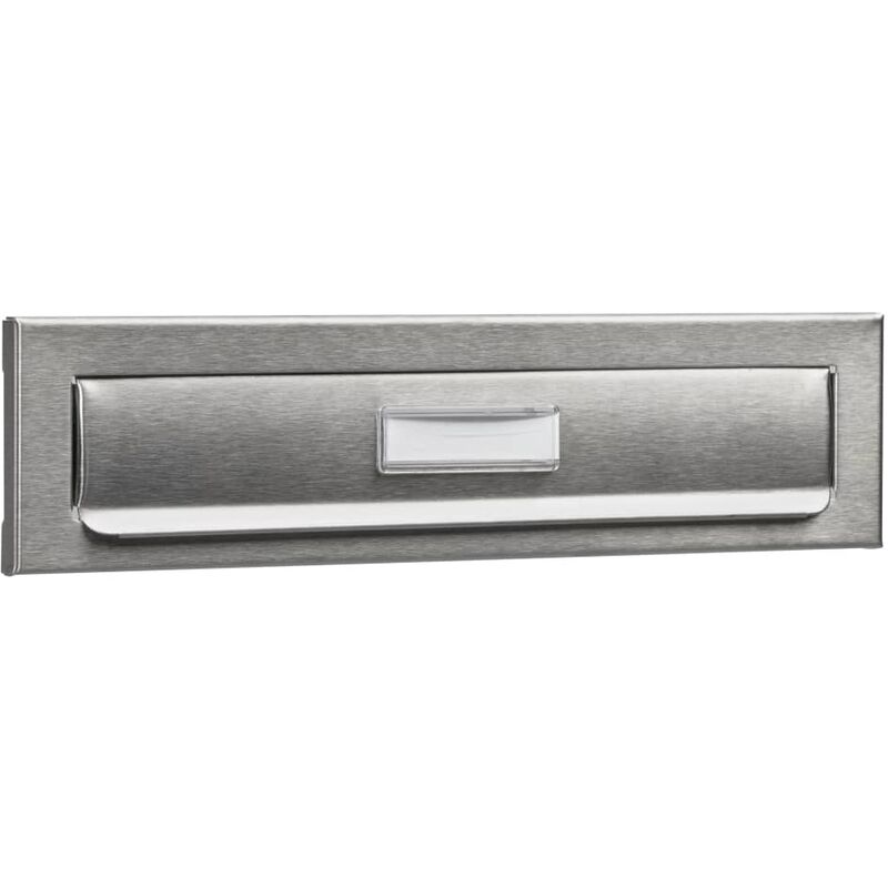 External Letter Plate Porta 791 Ni burg-wächter - Silver