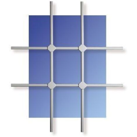 Burg Wächter Fenstergitter winProtec L 100 x 120 cm Tür- & Fenstersicherheit