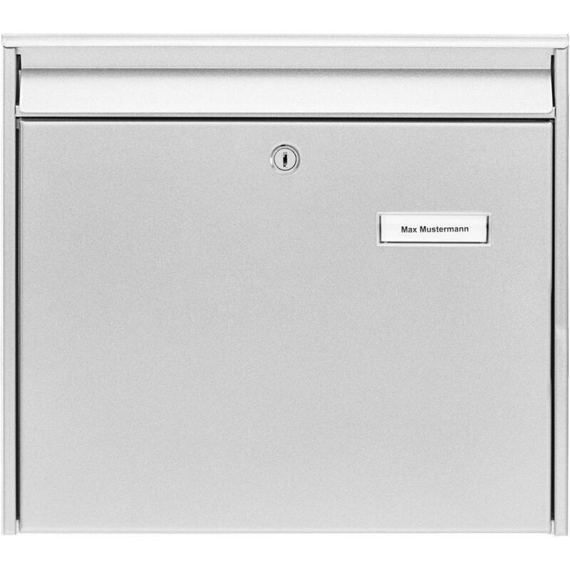 Burg Wachter - Burg Wächter 61130 mail 5877 si Boîte aux lettres acier argent avec serrure à clé