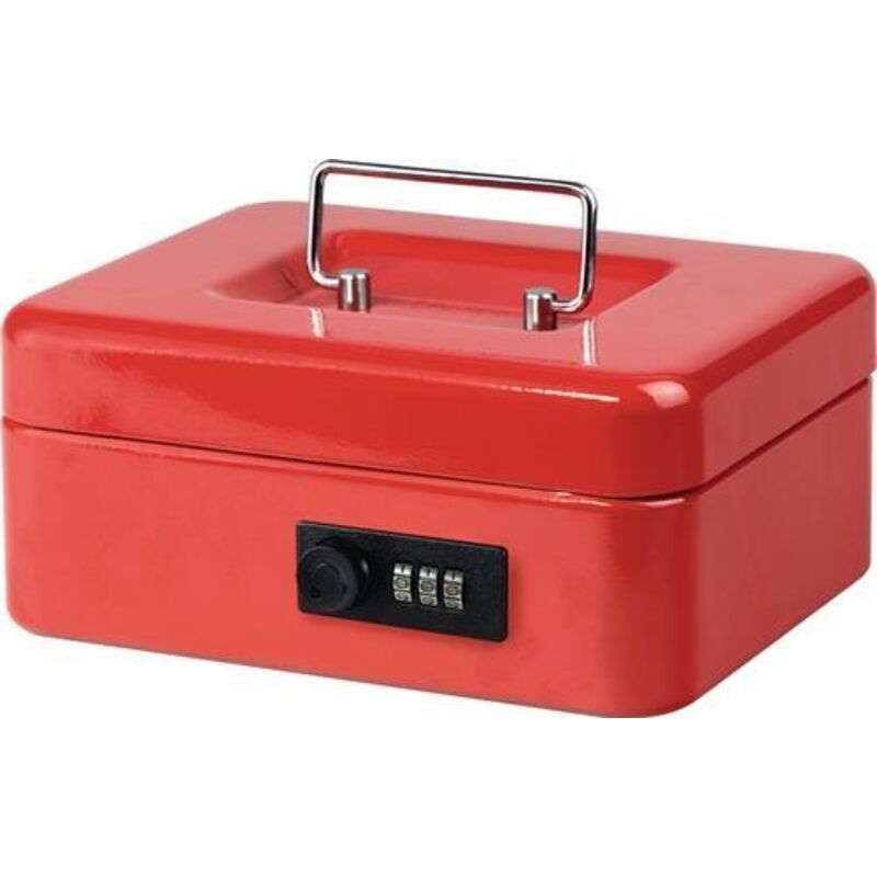 Burg Wachter - burg-wächter Caissette à monnaie money H90xL200xP160mm Poids 1kg Serrure à combinaison rouge - Money Code 5020 red