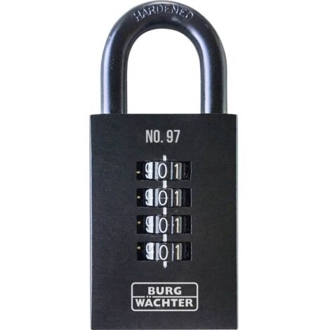 Burg Wächter Numero 97 50 SB Cadenas 50 mm avec serrure à combinaison Y848462