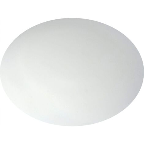 Burg Wächter TPF 2050 Duo, set di 2 tamponi autoadesivi in plastica, protezione per pareti e porte, colore bianco, Ø 50 mm