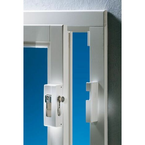 16-25 x 24 x 62 mm weiss Tür und Fenstersicherung 