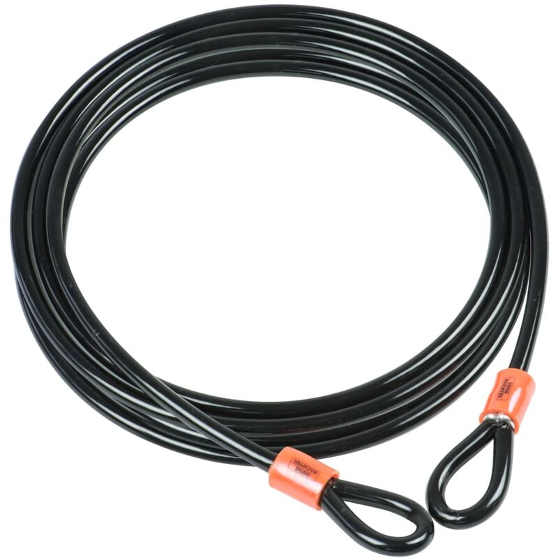 

BURG-WÄCHTER Cable de seguridad en espiral 10 m negra - Negro