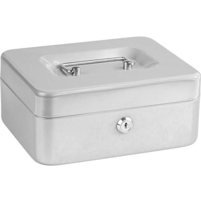 Burg Wächter money 5020 light grey Caisse à monnaie (l x h x p) 200 x 90 x 160 mm gris clair Burg Wächter money 5020 light grey Caisse à monnaie (l x h x p) 200 x 90 x 160 mm gris clair