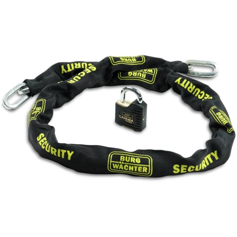 

BURG-WÄCHTER Candado de cadena de seguridad GKM 10/150/700 negro - Negro