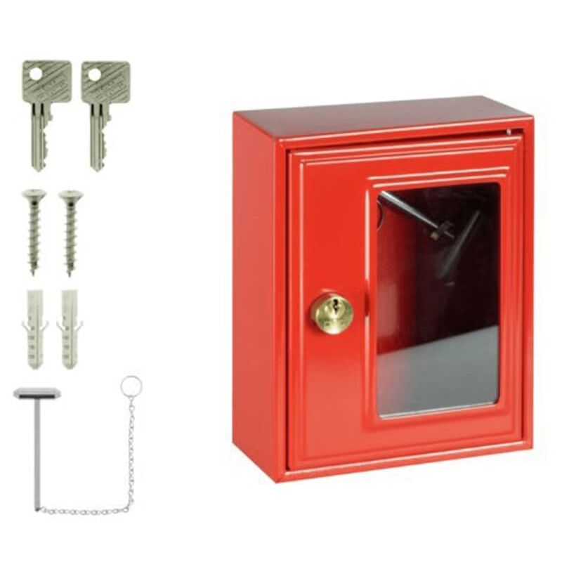BURG-WÄCHTER Emergency Key Box '6161 Red - Red
