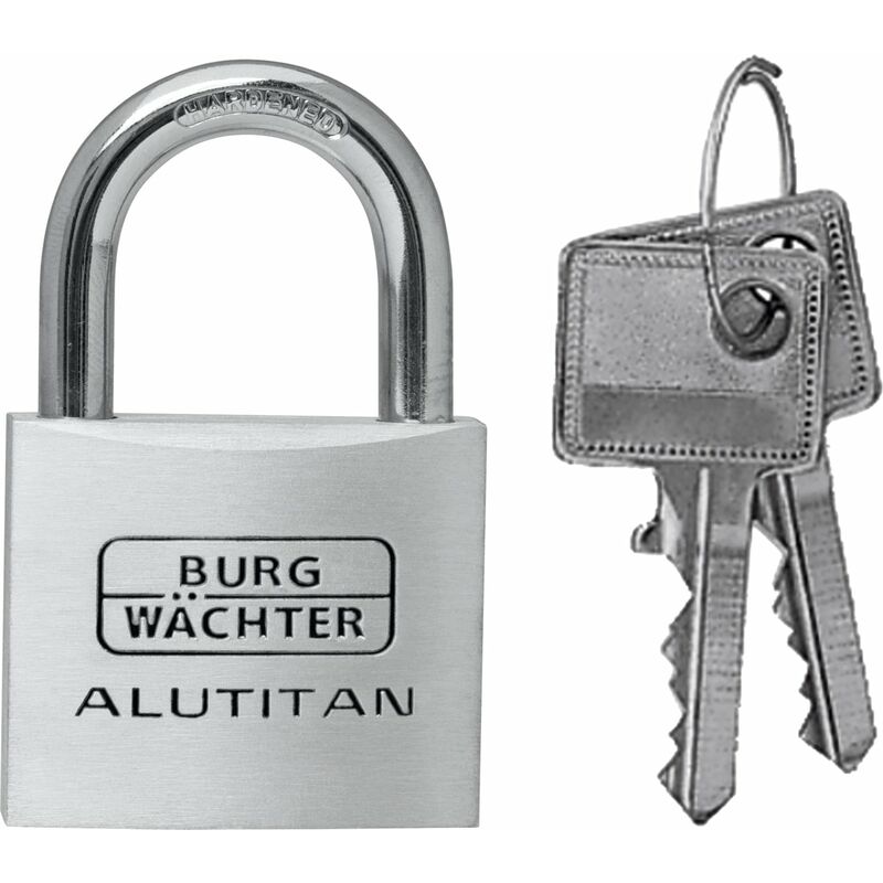 Image of BURG-WÄCHTER - Lucchetto ALUTITAN ad apertura con chiave diversa