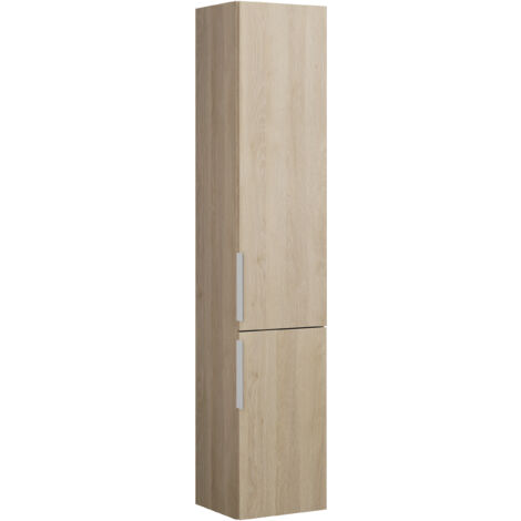 burgbad Eqio armario alto 2 puertas, bisagra derecha,