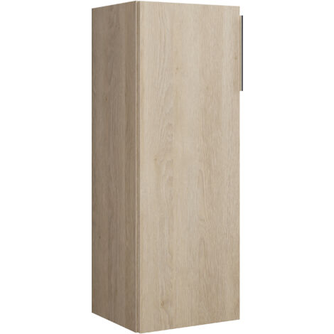 burgbad Eqio Armoire mi-haute 1 porte, charnières à gauche,