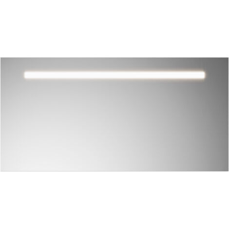 burgbad Eqio Leuchtspiegel mit horizontaler LED-Beleuchtung,