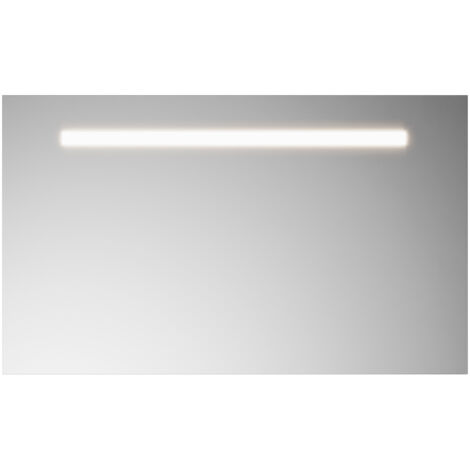 burgbad Eqio Leuchtspiegel mit horizontaler LED-Beleuchtung,