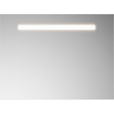 burgbad Eqio Leuchtspiegel mit horizontaler LED-Beleuchtung,