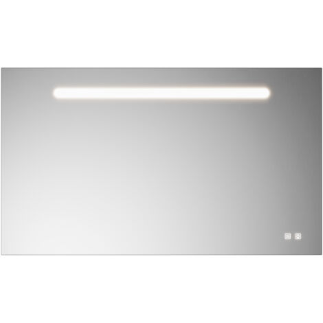 burgbad Eqio Leuchtspiegel mit LED-Beleuchtung, 1 Sensorschalter,