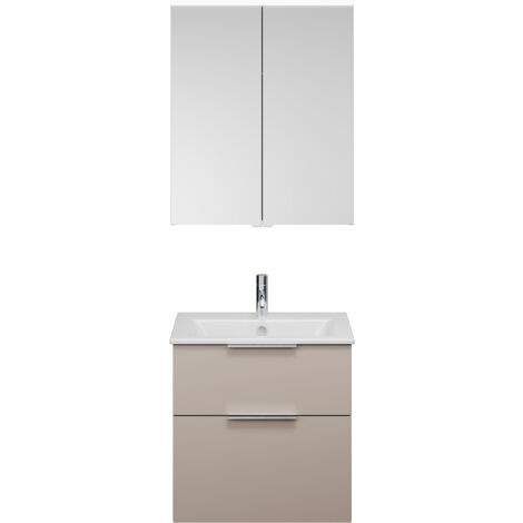 burgbad Eqio Set, bestehend aus Spiegelschrank,