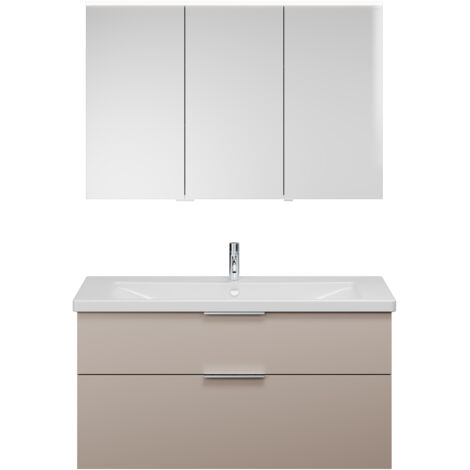 burgbad Eqio Set, bestehend aus Spiegelschrank rechts,