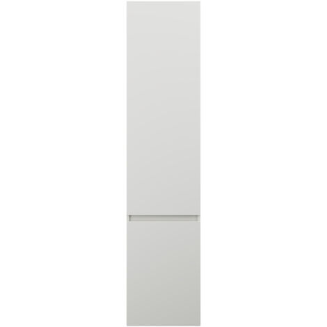 burgbad Lin20 Armoires hautes murales avec 2 portes, y compris
