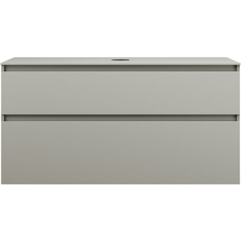 burgbad Lin20 meuble sous-lavabo avec plan de toilette, 2