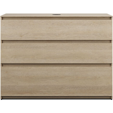 burgbad Lin20 meuble sous-lavabo avec plan de toilette, 3