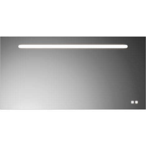 burgbad Lin20 miroir lumineux avec éclairage LED horizontal,