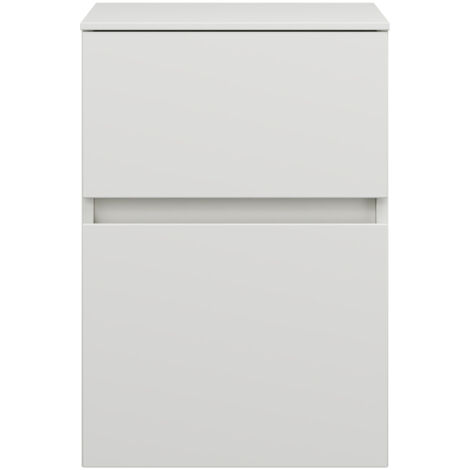 burgbad Lin20 Unterschrank, 2 Auszüge, 400x487x580mm,