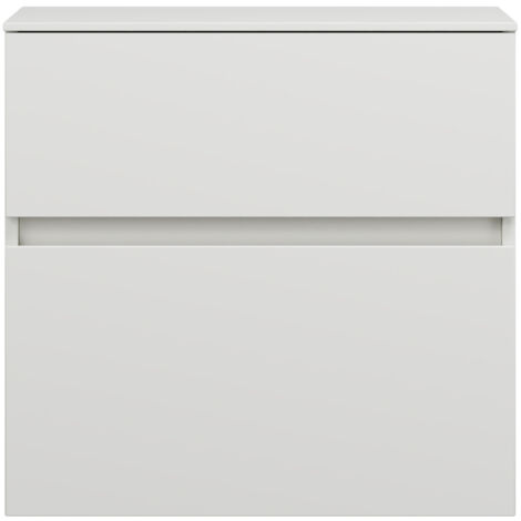 burgbad Lin20 Unterschrank, 2 Auszüge, 600x357x580mm,