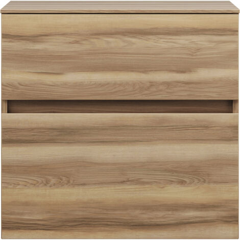 burgbad Lin20 Unterschrank, 2 Auszüge, 600x407x580mm,