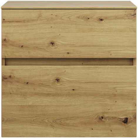 burgbad Lin20 Unterschrank, 2 Auszüge, 600x487x580mm,