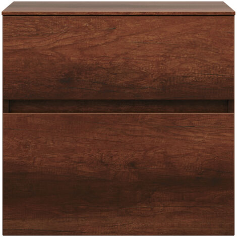 burgbad Lin20 Unterschrank, 2 Auszüge, 600x487x580mm,