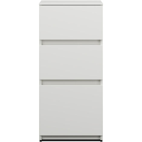 burgbad Lin20 Unterschrank, 3 Auszüge, 400x357x870mm,