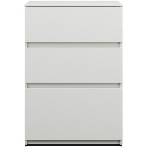 burgbad Lin20 Unterschrank, 3 Auszüge, 600x487x870mm,