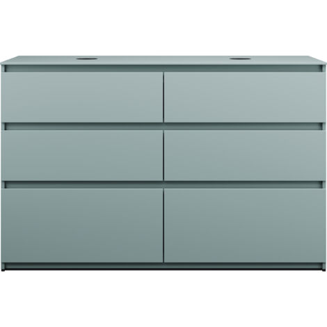 burgbad Lin20 Waschtischunterschrank inklusive Konsolenplatte, 2