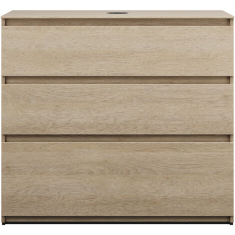 burgbad Lin20 Waschtischunterschrank inklusive Konsolenplatte, 3