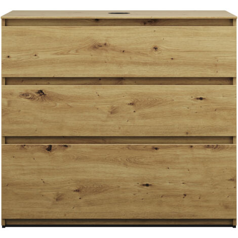 burgbad Lin20 Waschtischunterschrank inklusive Konsolenplatte, 3