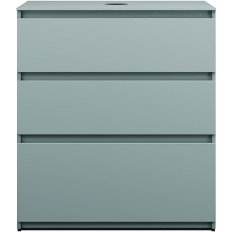 burgbad Lin20 Waschtischunterschrank inklusive Konsolenplatte, 3