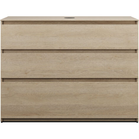 burgbad Lin20 Waschtischunterschrank inklusive Konsolenplatte, 3