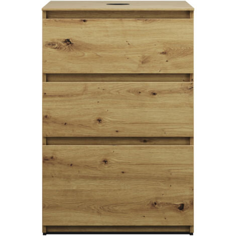 burgbad Lin20 Waschtischunterschrank inklusive Konsolenplatte, 3