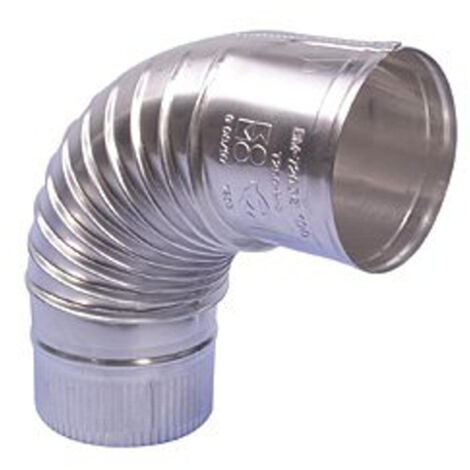 Burgerhout aluminium sertissage 90° nen 7203 150mm