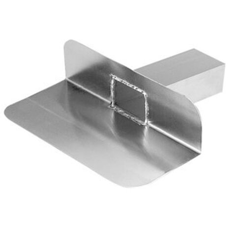 Burgerhout bac à gravier en aluminium bec fermé l=200mm 60x80mm anjo